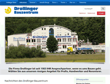 Tablet Screenshot of drollinger.de